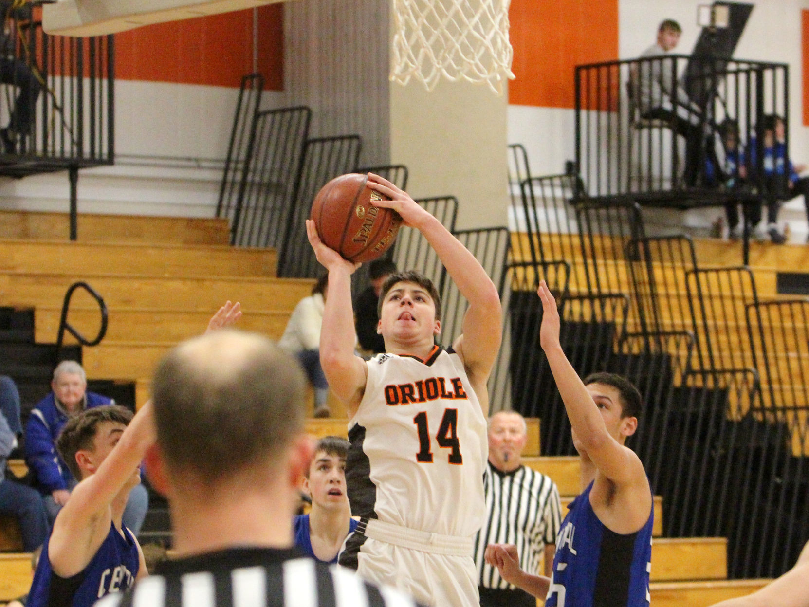 Saint Croix Central at Stanley-Boyd boys basketball 2-15-20